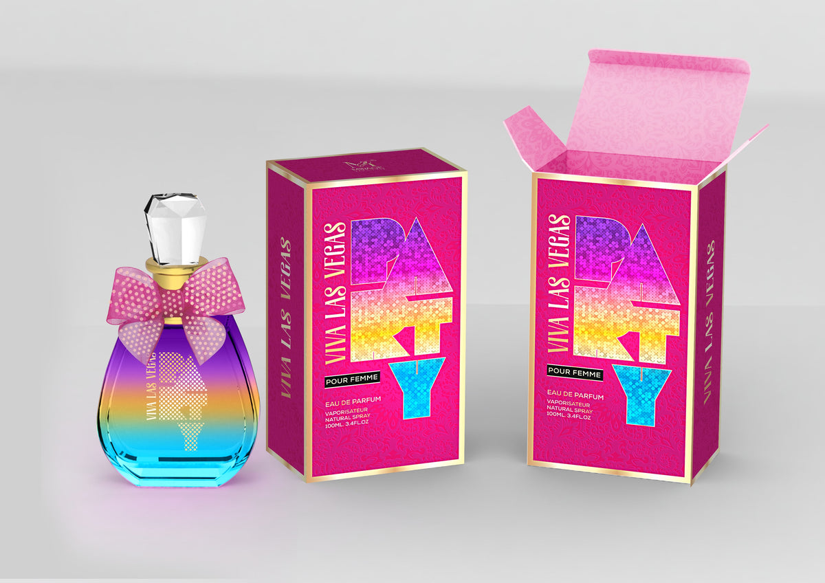 Viva Vegas Party 100ml Eau de Parfum by Mirage Brands for Women (Bottl