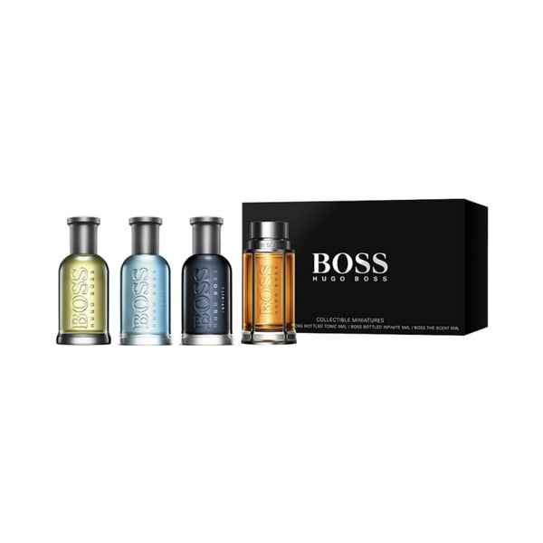 Hugo boss miniature set best sale