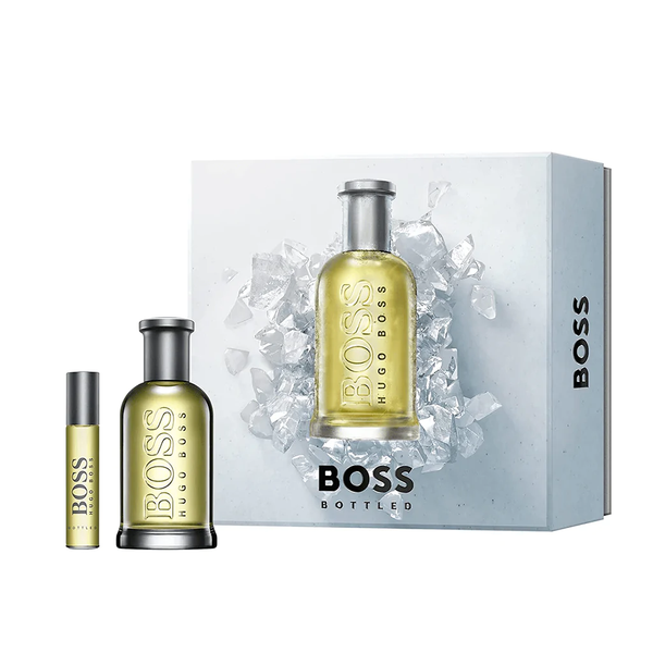 Boss Bottled 2 Piece 100ml Eau de Toilette by Hugo Boss for Men (Gift Set-A)