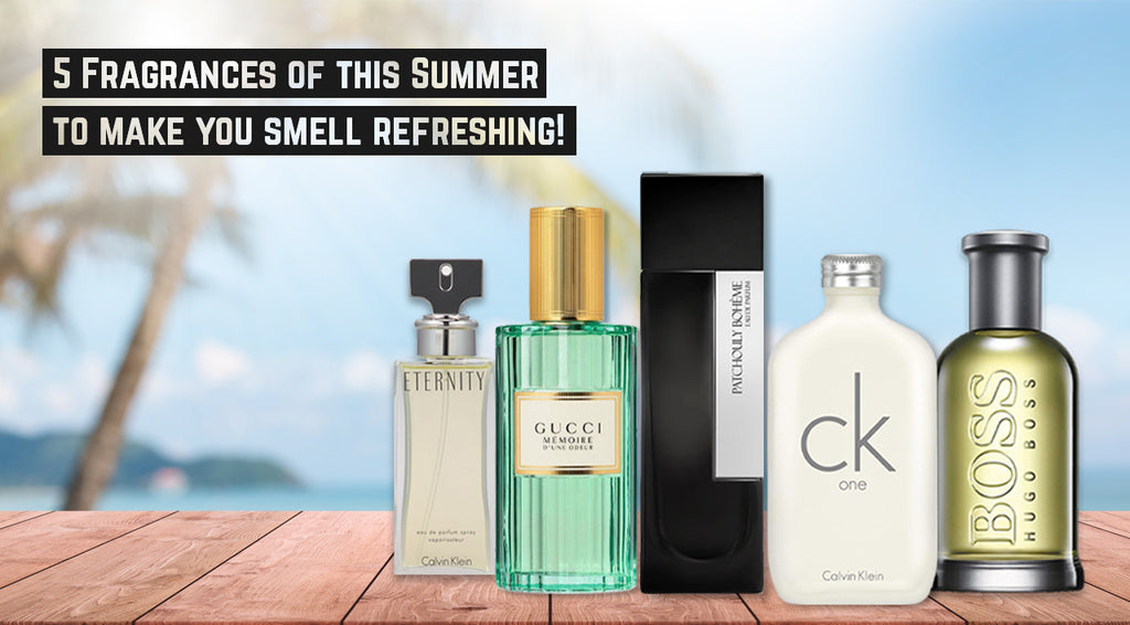 5 Fragrances of this Summer to make you smell refreshing