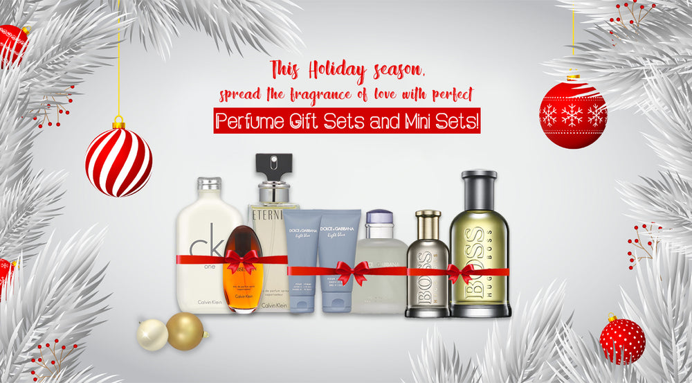 This Holiday season, spread the fragrance of love with perfect Perfume Gift Sets and Mini Sets!