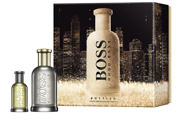 Boss Bottled Parfum 2 Piece 100ml Eau de Parfum by Hugo Boss for Men (Gift Set)