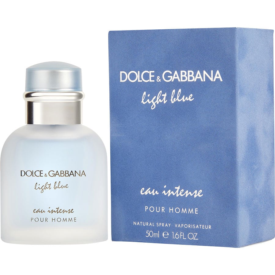 Light Blue Eau Intense Pour Homme 100ml Eau de Toilette by Dolce & Gabbana for Men (Bottle)
