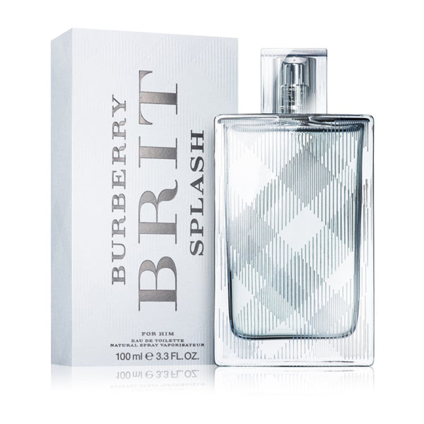 Brit Splash 100ml Eau de Toilette by Burberry for Men (Bottle)