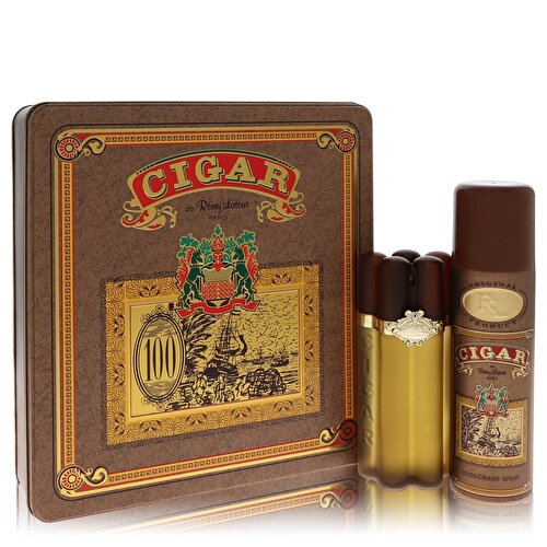 Cigar 2 Piece 100ml Eau de Toilette by Remy Latour for Men (Gift Set)