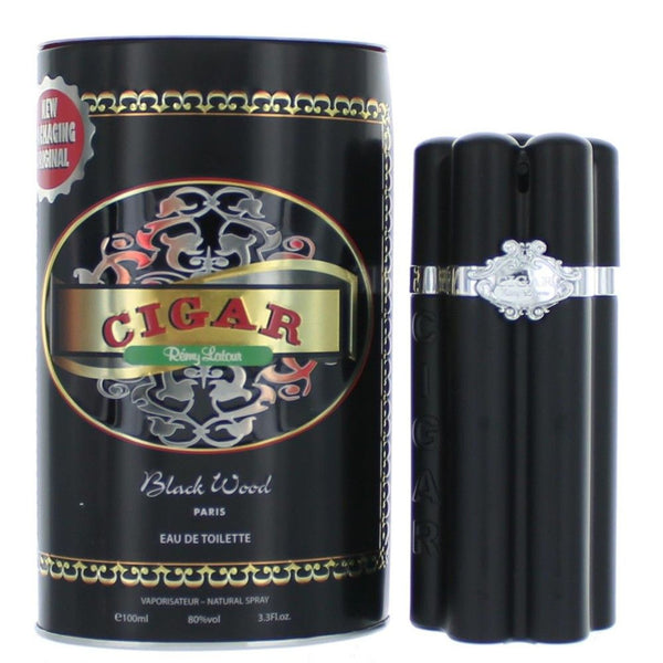 Cigar Black Wood 100ml Eau De Toilette By Remy Latour For Men (Bottle)