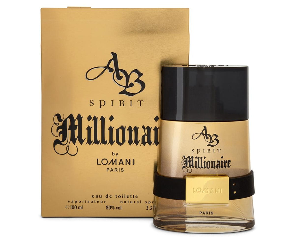 AB Spirit Millionaire 100ml Eau de Toilette by Lomani for Men (Bottle)