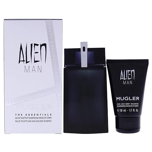Alien Man 2 Piece 100ml Eau De Toilette by Terry Mugler for Men (Gift Set)