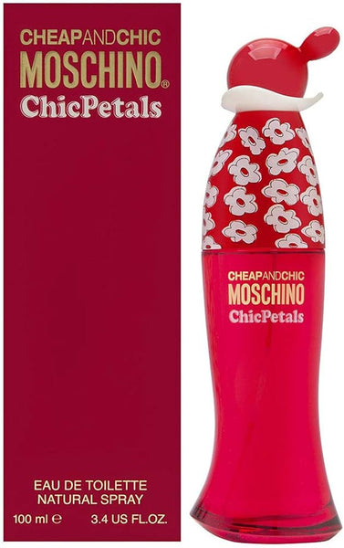 Cheap & Chic Chic Petals 100ml Eau de Toilette by Moschino for Women (Bottle)