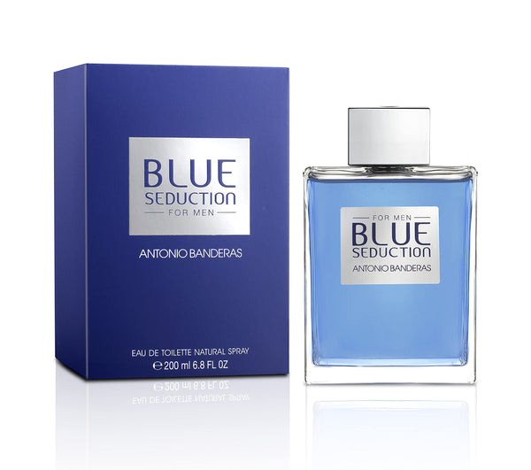 Blue Seduction 200ml Eau de Toilette by Antonio Banderas for Men (Bottle)