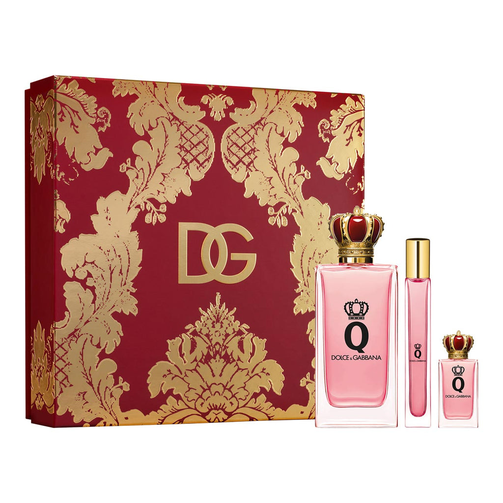Q by Dolce & Gabbana 3 Piece 50ml Eau de Parfum by Dolce & Gabbana for Women (Gift Set)