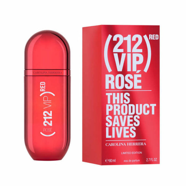 212 VIP Rose (Red Edition) 80ml Eau de Parfum by Carolina Herrera for Women (Bottle)