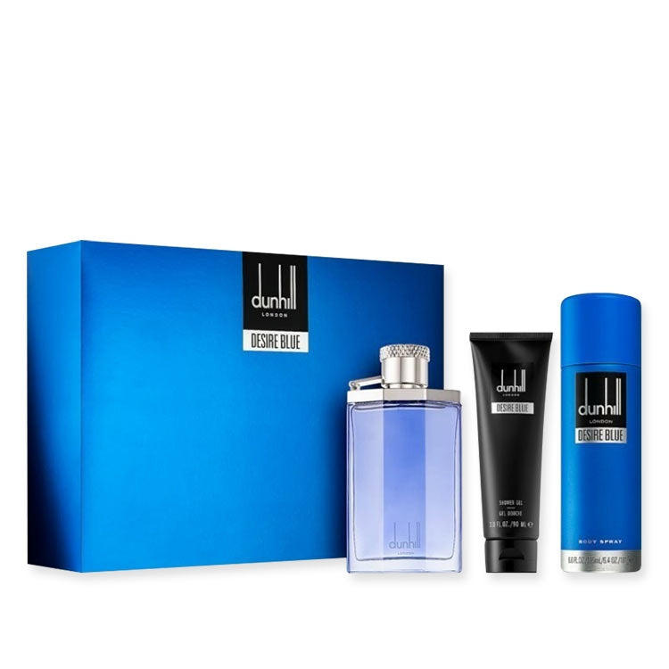 Desire Blue 3 Piece 100ml Eau de Toilette by Dunhill for Men (Gift Set)