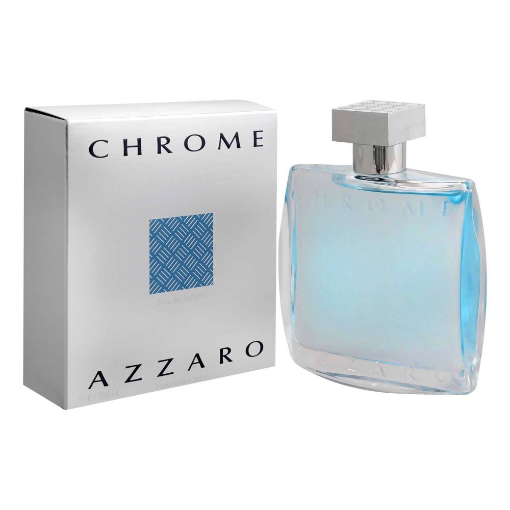 Chrome 100ml Eau de Toilette by Azzaro for Men (Bottle)