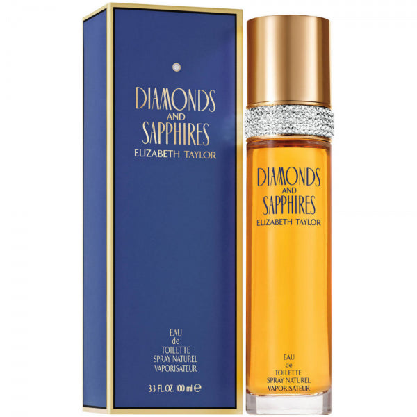 Diamonds And Sapphires 100ml Eau de Toilette by Elizabeth Taylor for Women (Bottle)