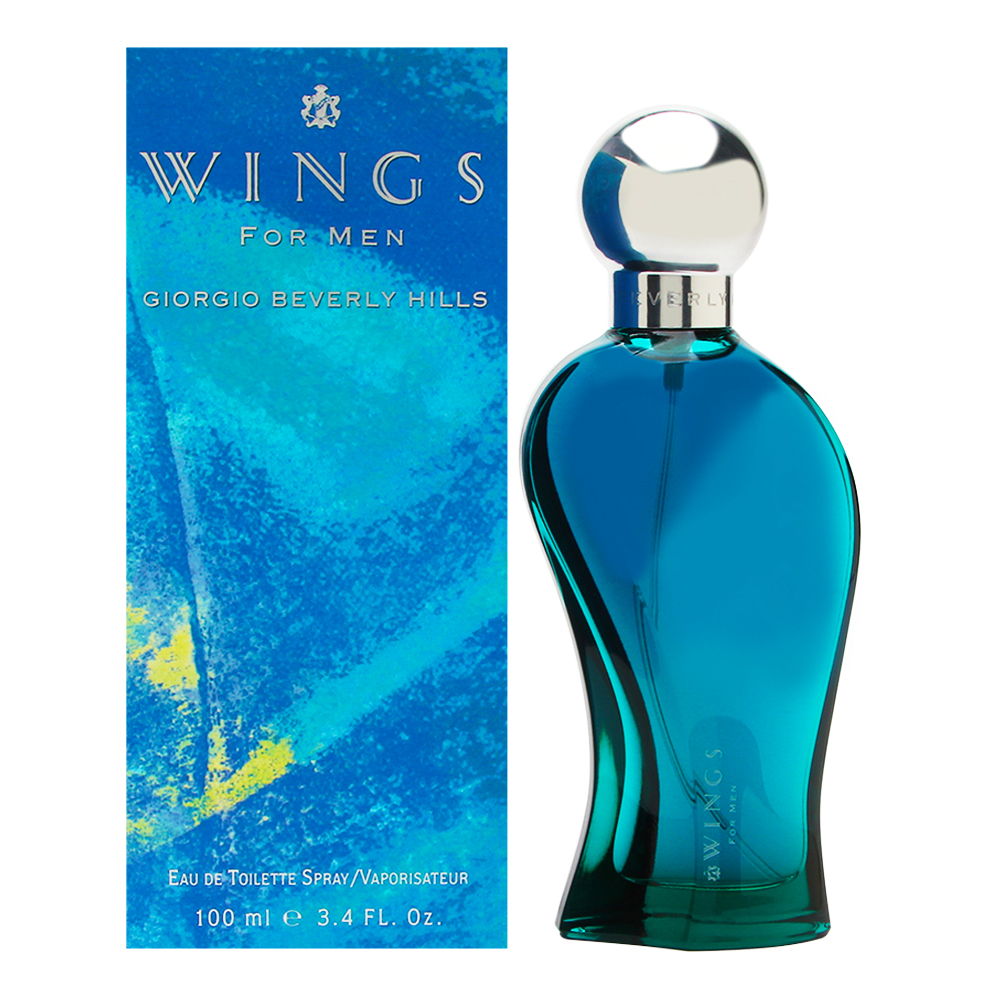 Wings 100ml Eau de Toilette by Giorgio Beverly Hills for Men (Bottle)