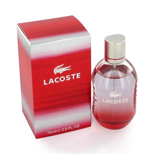 Red 75ml Eau de Toilette by Lacoste for Men (Bottle)
