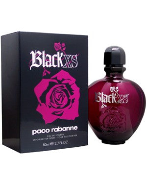 Black XS 80ml Eau de Toilette by Paco Rabanne for Women (Bottle)