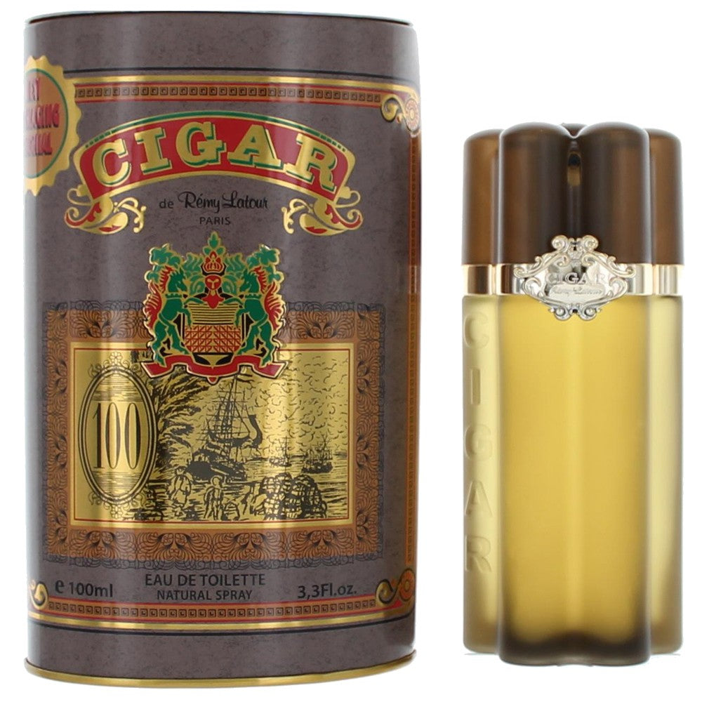 Cigar 100ml Eau de Toilette by Remy Latour for Men (Bottle)