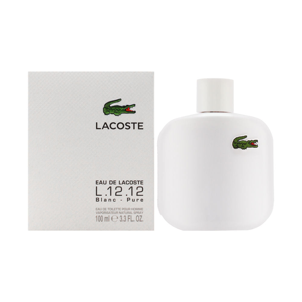 L.12.12. Blanc 100ml Eau de Toilette by Lacoste for Men (Bottle)