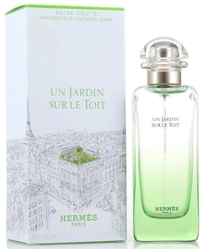 Un Jardin Sur Le Toit 100ml Eau de Toilette by Hermes for Women (Bottle)