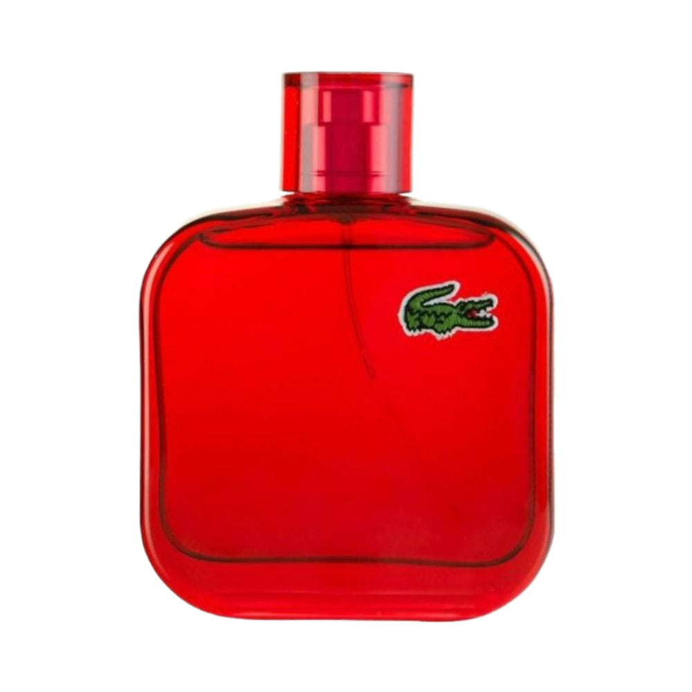 L.12.12 Rouge 100ml Eau de Toilette by Lacoste for Men (Bottle)