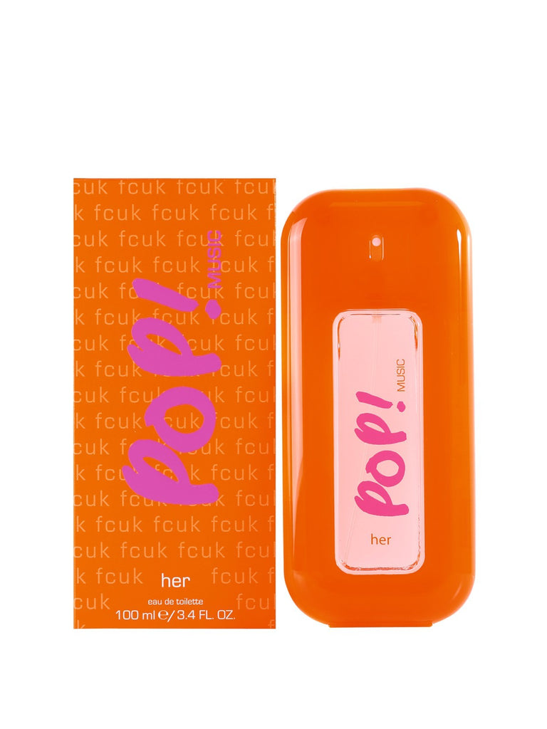 Pop! Music 100ml Eau de Toilette by Fcuk for Women (Bottle)