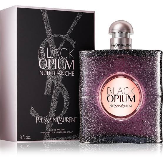 Black Opium Nuit Blanche 90ml Eau de Parfum by Yves Saint Laurent for Women (Bottle)