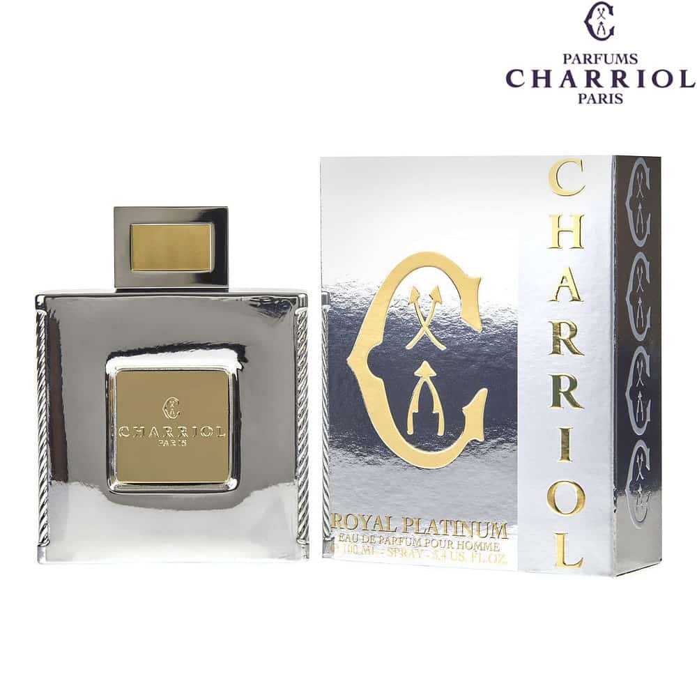 Royal Platinum 100ml Eau de Parfum by Charriol for Men (Bottle)