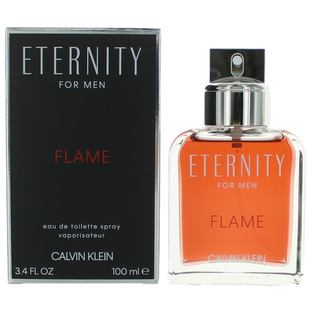 Eternity Flame 100ml Eau de Toilette by Calvin Klein for Men (Bottle)
