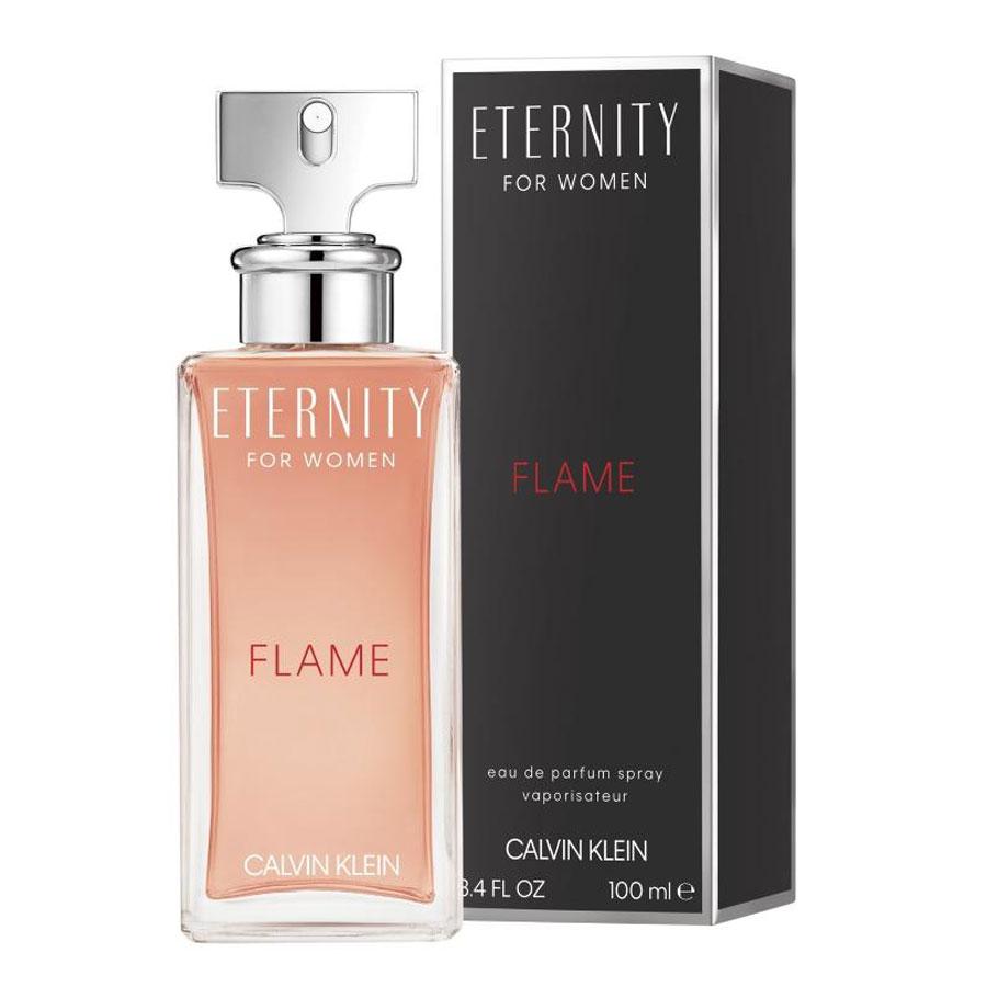 Eternity Flame 100ml Eau de Parfum by Calvin Klein for Women (Bottle)