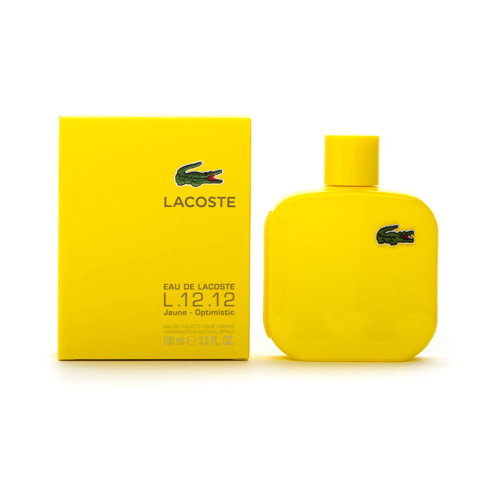 L.12.12. Jaune 100ml Eau de Toilette by Lacoste for Men (Bottle)