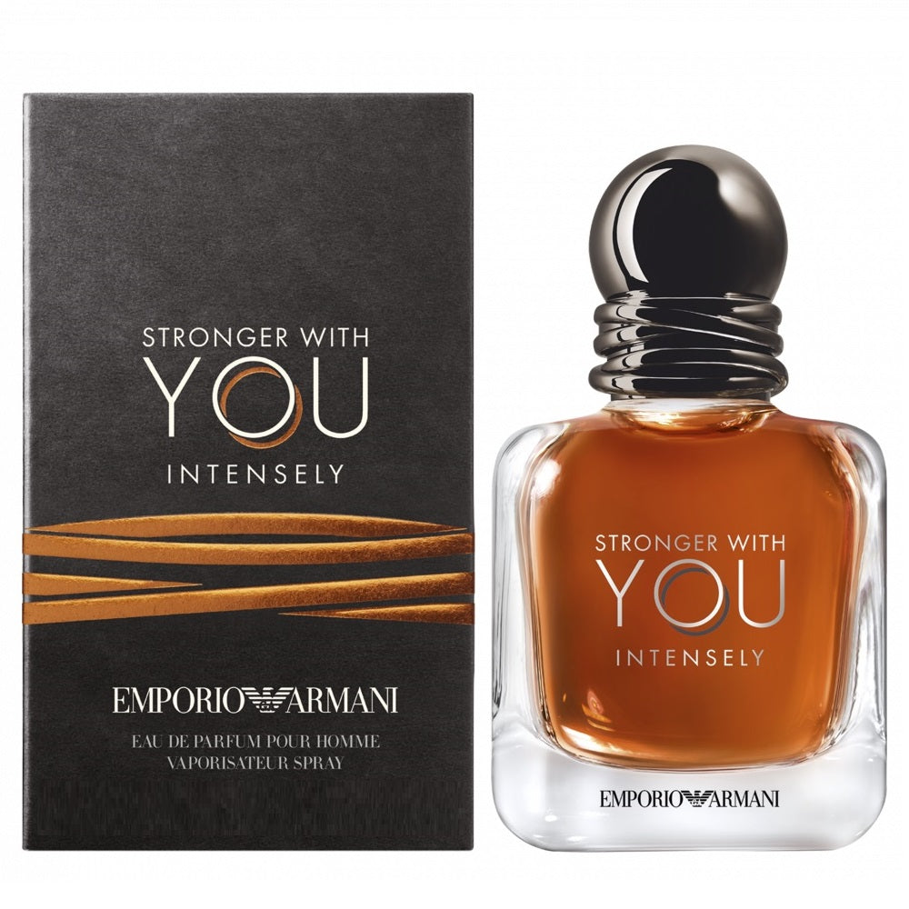 Emporio Armani Stronger With You Intensely 100ml Eau de Parfum by Giorgio Armani for Men (Bottle)
