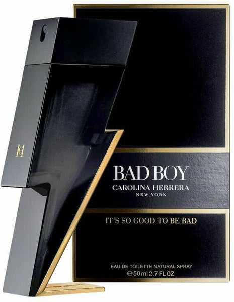 Bad Boy 50ml Eau de Toilette by Carolina Herrera for Men (Bottle)