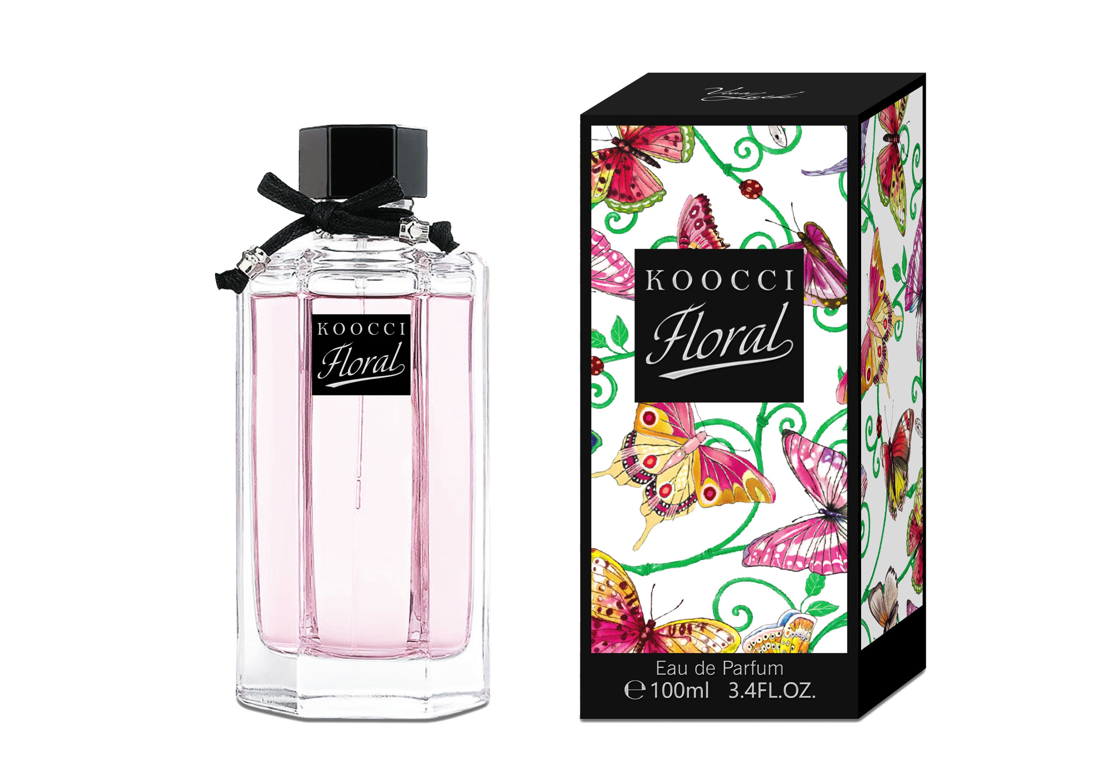 Koocci Floral Tall 120ml Eau de Parfum by Mirage Brands for Women (Bottle)
