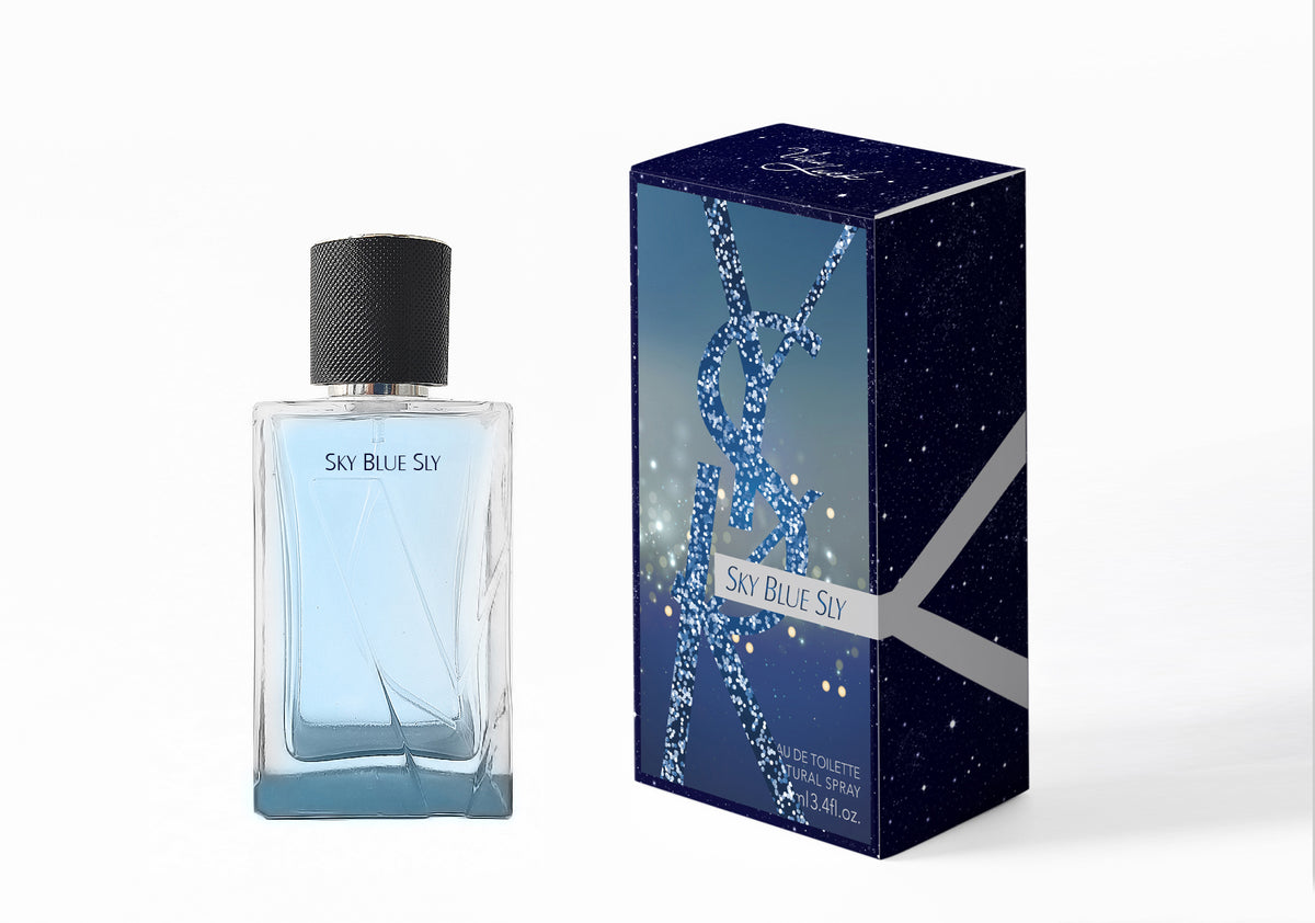 Sky Blue Sly 100ml Eau de Toilette by Mirage Brands for Men (Bottle ...