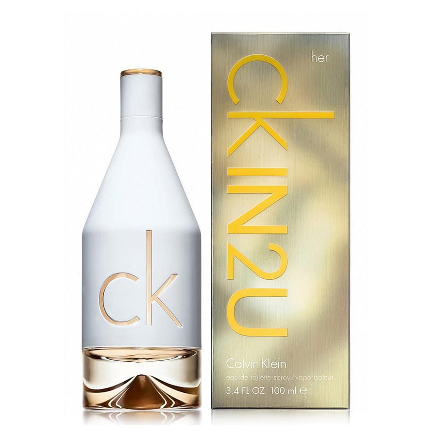 CK IN2U 100ml Eau de Toilette by Calvin Klein for Women (Bottle)