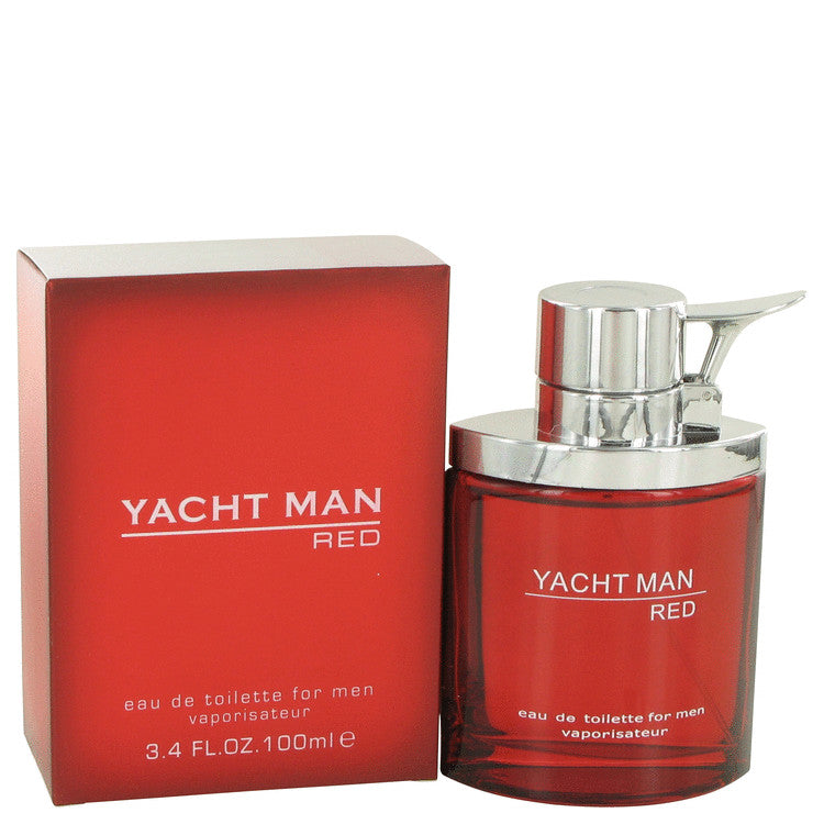 Yacht Man Red 100ml Eau de Toilette by Myrurgia for Men (Finefrench)