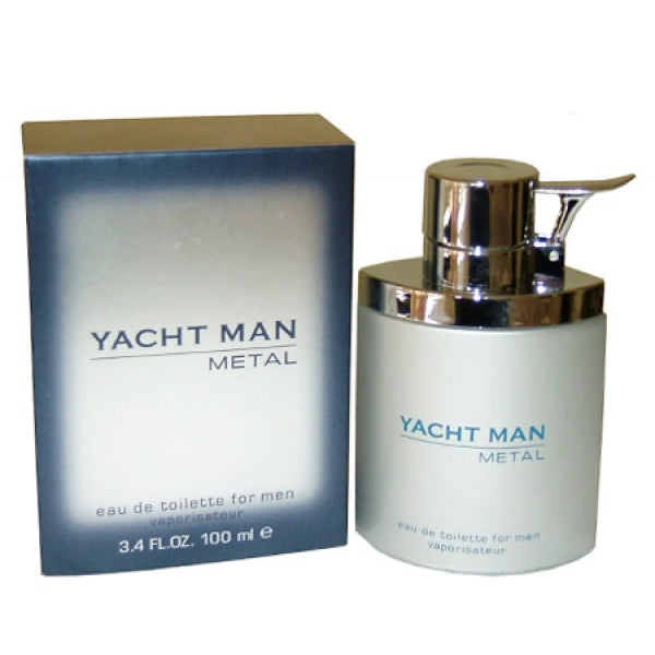 Yacht Man Metal 100ml Eau de Toilette by Myrurgia for Men (Finefrench)
