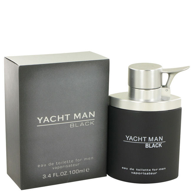 Yacht Man Black 100ml Eau de Toilette by Myrurgia for Men (Finefrench)