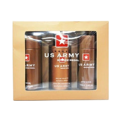 Us Army Bronze 3 Piece 100ml Eau de Toilette