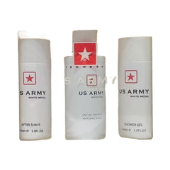 Us Army White 3 Piece 100ml Eau de Toilette