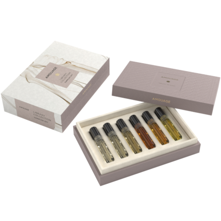 The Library Collection Deluxe Sampler 12x2ml Eau De Parfum by Amouage for Men (Mini Set)