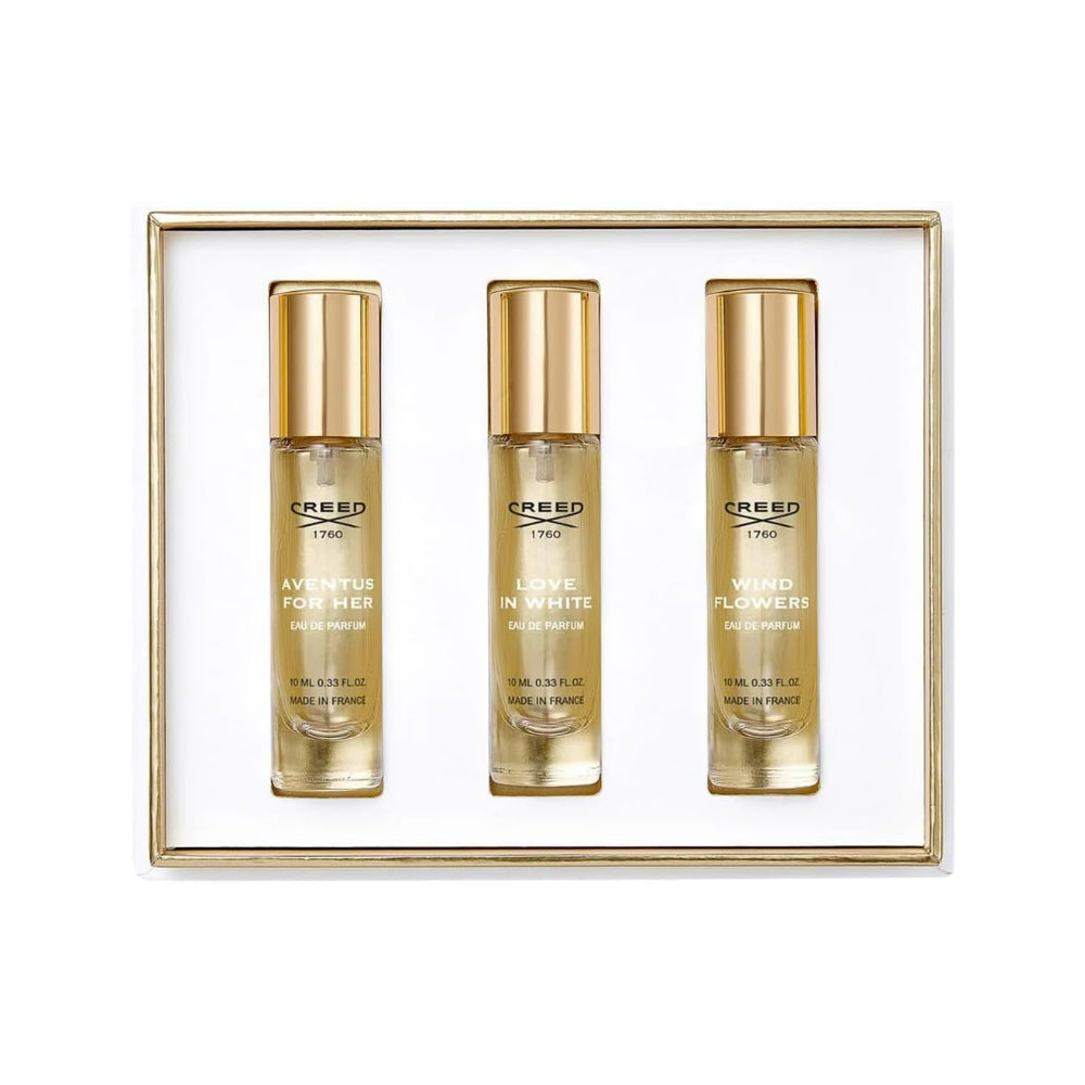 Womens 3 Piece 10ml Holiday Set 3x10ml Eau De Parfum