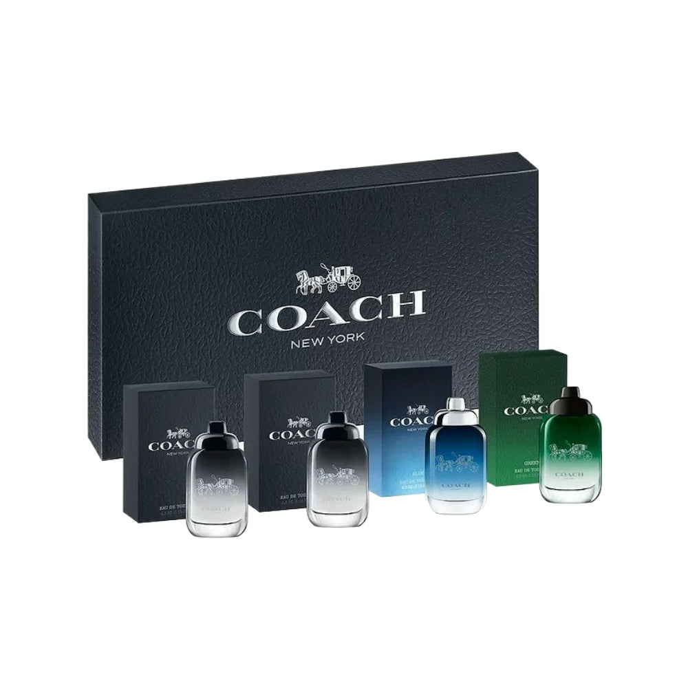 Coach Men Miniature 4 Piece 4x5ml Eau De Parfum