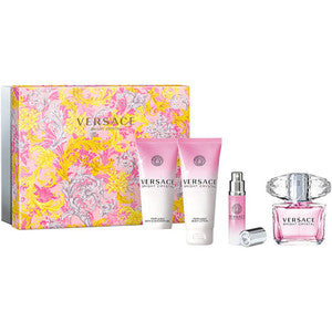 Bright Crystal 4 Piece 90ml Eau de Toilette by Versace for Women (Gift Set)