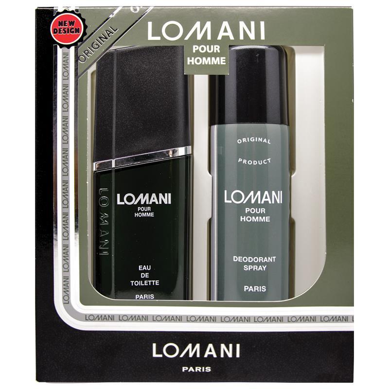 Lomani Pour Homme 2 Piece 100ml Eau de Toilette by Lomani for Men (Gift Set)