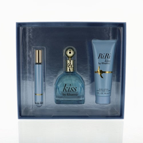 Kiss 3 Piece 100ml Eau de Parfum by Rihanna for Women (Gift Set)