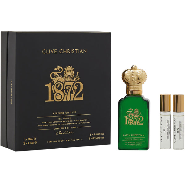 1872 Feminine 3 Piece 65ml Eau de Parfum by Clive Christian for Women (Gift Set)