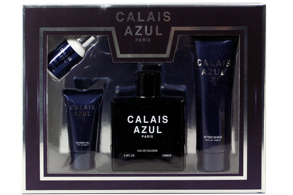 Calais Azul 4 Piece 100ml Eau de Toilette by Mirage Brands for Men (Gift Set)